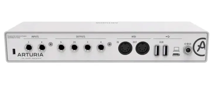 arturia-minifuse-4-white-interfejs-usb-mega-soft-stan-nowy-typ-interfejs-audio