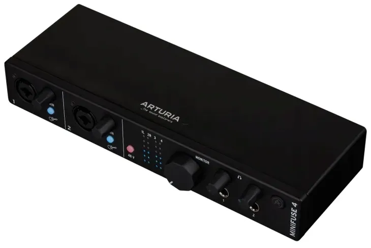arturia-minifuse-4-black-interfejs-usb-mega-soft-stan-nowy-kolor-czarny