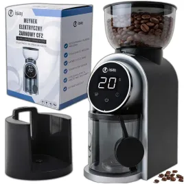 zarnowy-elektryczny-mlynek-do-kawy-isaj-cf2-automatyczny-regulacja-mielenia