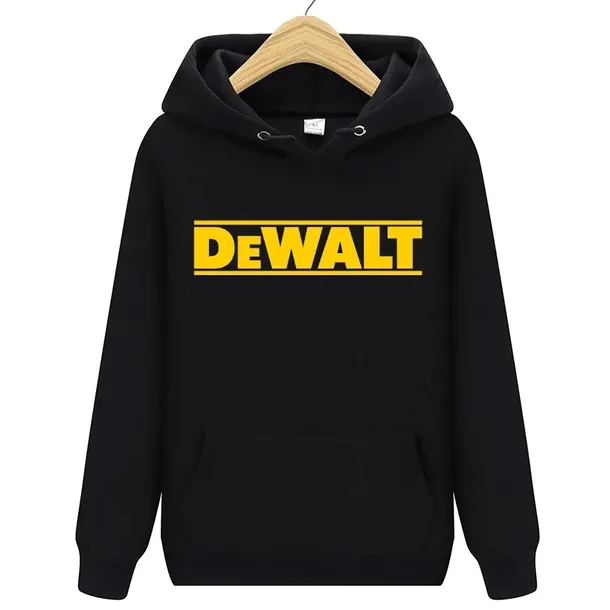 BLUZA DEWALT MĘSKA Z KAPTUREM BUDOWA JAKOŚĆ - L