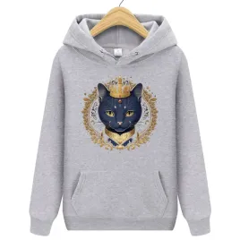 bluza-z-kotem-damska-z-kapturem-dresowa-s