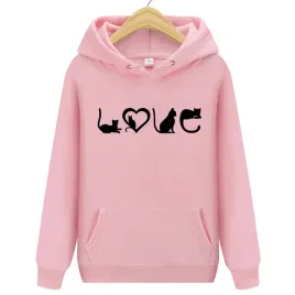 bluza-z-kotem-damska-z-kapturem-dresowa-m