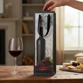 torebka-na-butelke-wino-alkohol-dekoracyjna-papierowa-fioletowa