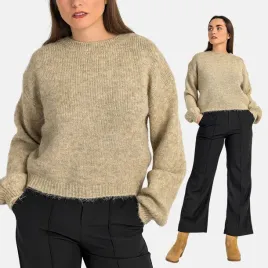 sweter-damski-dzianinowy-z-welna-luzny-bez-wzoru-szerokie-rekawy-bezowy-l