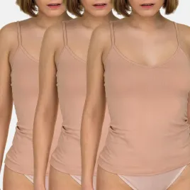 top-podkoszulka-bluzka-damska-bawelniana-gladka-na-ramiaczkach-3-pak-2xl