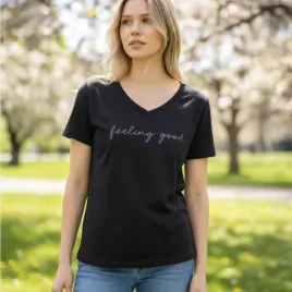 t-shirt-koszulka-damska-bluzka-bawelniana-ozdobny-napis-dekolt-v-czarny-m
