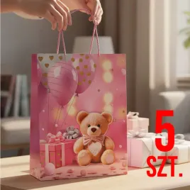 5-pak-torebek-toreb-papierowych-ozdobnych-na-prezent-rozowych-zestaw-w1