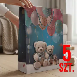5-pak-torebek-toreb-papierowych-ozdobnych-na-prezent-niebieskie-zestaw-w2