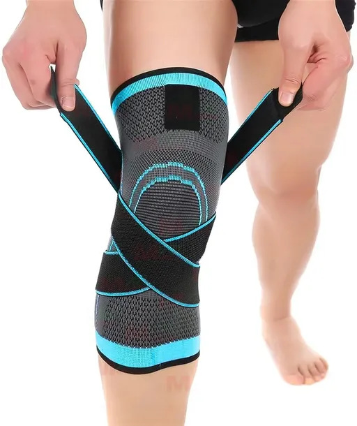 Ściągacz POINT stabilizator kolana paski L blue!