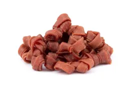 Zdjęcie produktu HILTON KOŚCI WIĄZANE Z JAGNIĘCINĄ 6cm PRZYSMAKI DLA PSA 500g