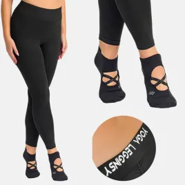 zestaw-legginsy-skarpetki-z-abs-damskie-joga-fitness-czarne-yo-m