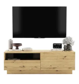 szafka-rtv-loft-komoda-mala-stojaca-wiszaca-szuflada-dab-artisan-120-cm