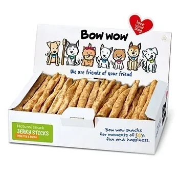 NATURALNA PAŁECZKA Z JUKĄ PRZYSMAKI DLA PSÓW BOW WOW 50szt