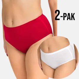 2-pak-majtki-figi-damskie-z-bawelny-gladkie-pelne-wysokie-zestaw-l