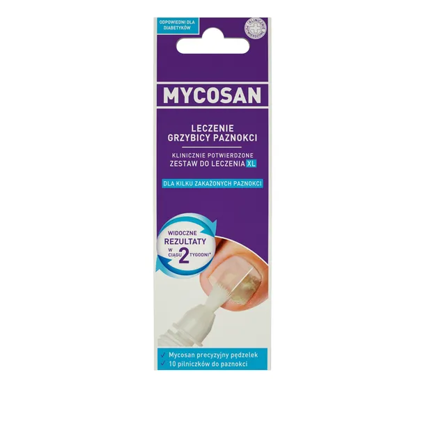 MYCOSAN LECZENIE GRZYBICY Paznokci Serum XL - 10 ml