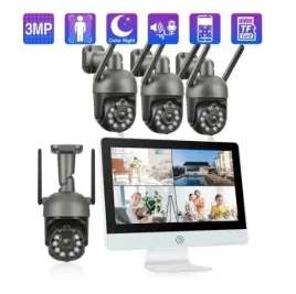 zestaw-wifi-4kamer-obrotowych-z-nagrywarka-lcd-2w1
