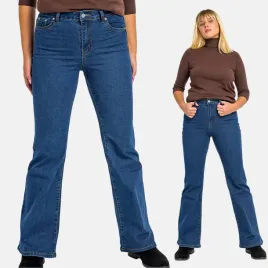 jeansy-spodnie-jeansowe-damskie-dzwony-wysoki-stan-flare-granat-38-m