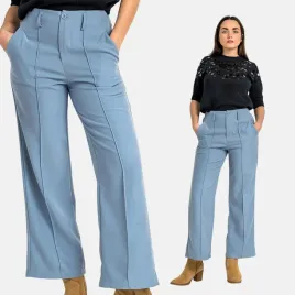 spodnie-damskie-materialowe-elastyczne-szerokie-przeszycia-niebieskie-2xl