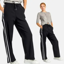 spodnie-damskie-z-wiskoza-szerokie-z-lampasem-na-gumie-czarne-xl