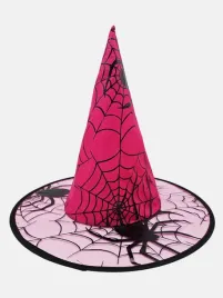 kapelusz-czarownicy-wiedzmy-halloween-z-pajakami-pajeczyna-przebranie