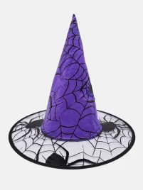 kapelusz-czarownicy-wiedzmy-halloween-z-pajakami-pajeczyna-przebranie