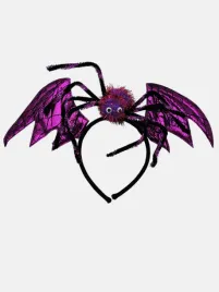 opaska-halloween-pajak-skrzydla-nietoperza-smieszna-stroj-fiolet
