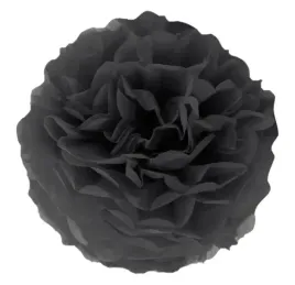 kula-czarny-dekoracyjny-pompon-bibulowy-15-cm-party-sylwester-karnawal