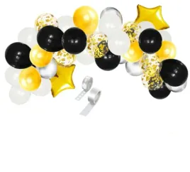 zestaw-girlanda-balonowa-balony-zlote-czarne-sylwester-wesele-metaliczne
