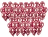 balony-chromowane-shiny-10-cali-rozowy-50-szt-glossy