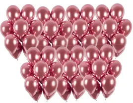 balony-chromowane-shiny-10-cali-rozowy-50-szt-glossy