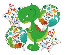 zestaw-balonow-dinozaur-zielony-gwiazda-urodziny-balony-foliowe-party