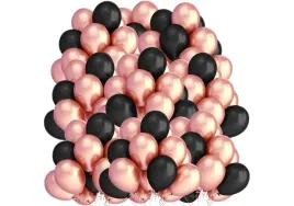 balony-czarne-rozowe-urodziny-panienski-roczek-50-szt-lateksowe-metaliczne