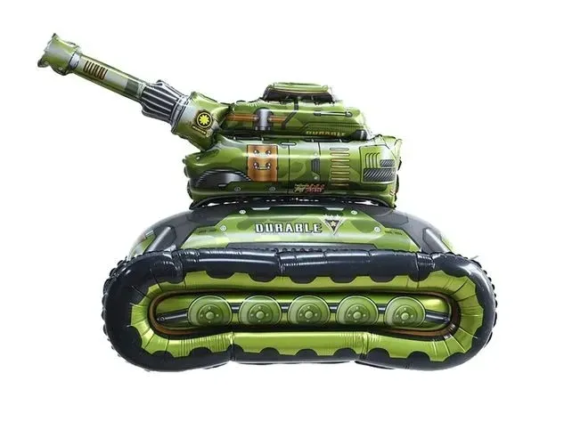 balon-foliowy-czolg-3d-do-zlozenia-dla-chlopca-zielony-maszyny-wojskowe