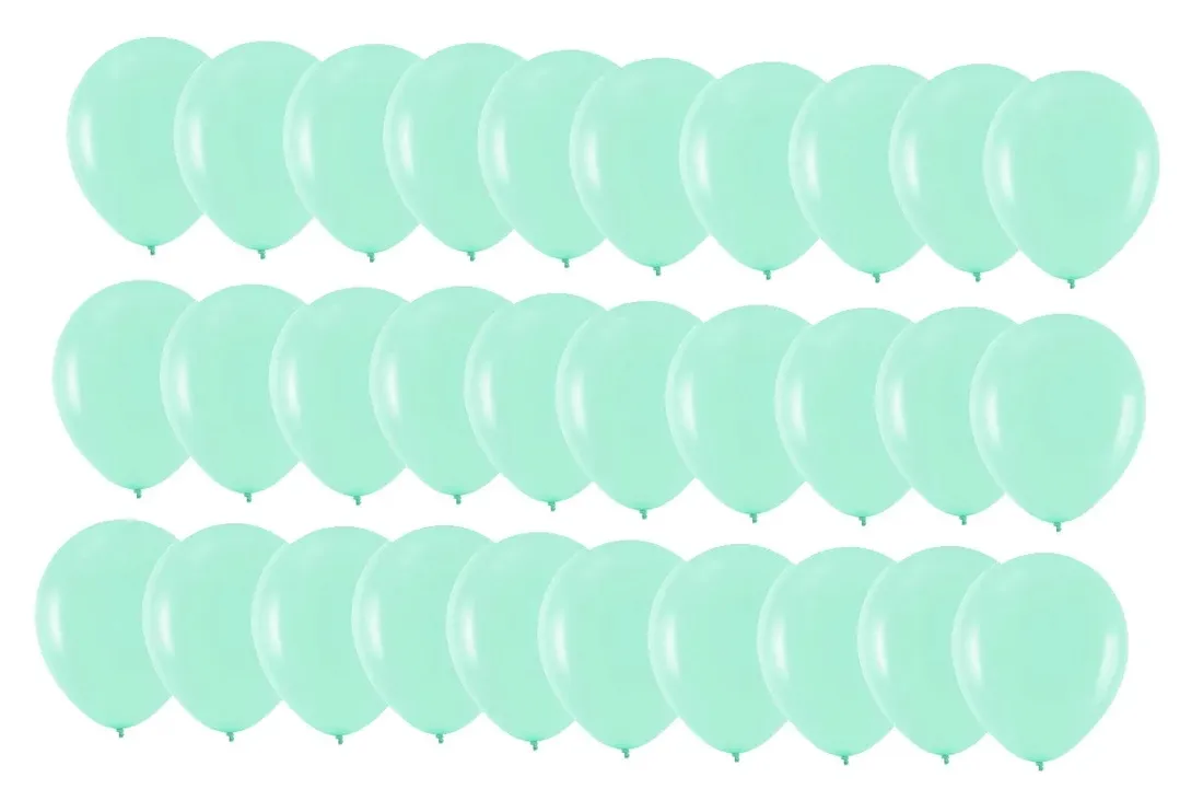 balony-pastelowe-lateksowe-30-szt-mietowe-5-cali
