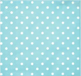 papierowe-serwetki-niebieskie-kropeczki-urodziny-chrzest-roczek-baby-shower