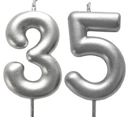swieczka-na-tort-35-urodziny-srebrna-metaliczna-swieczki-trzydziesci-piec