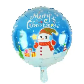 okragly-balon-foliowy-swiateczny-balwanek-balwan