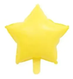 balon-foliowy-gwiazda-gwiazdka-zolta-pastel-45-cm