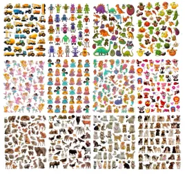 naklejki-3d-motywacyjne-dla-dzieci-mix-12-arkuszy