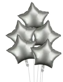 balony-foliowe-gwiazdy-gwiazdki-srebrne-matowe