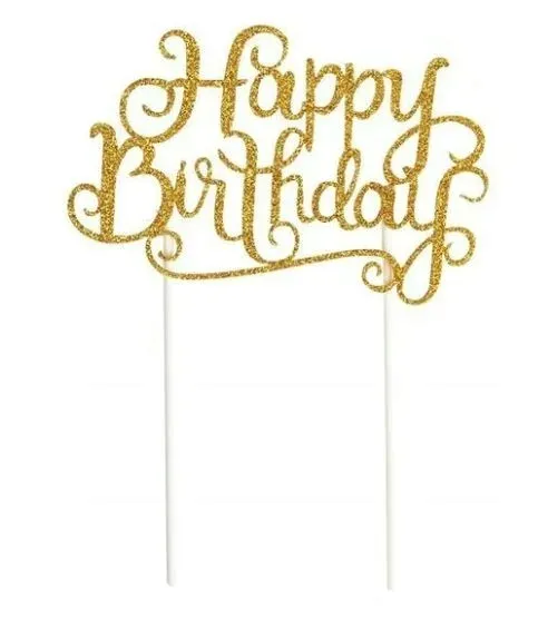 topper-toper-happy-birthday-zloty-na-tort-brokatowy-urodziny-roczek-ciasto-stan-opakowania-oryginalne