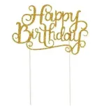 topper-toper-happy-birthday-zloty-na-tort-brokatowy-urodziny-roczek-ciasto-stan-opakowania-oryginalne