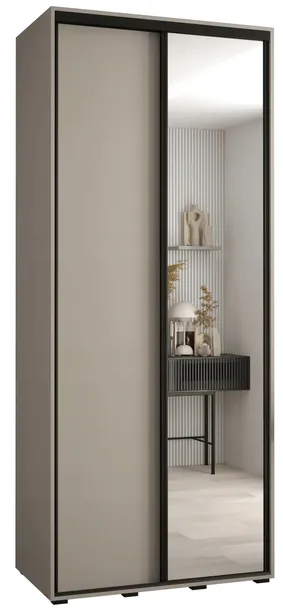 Szafa przesuwna garderoba wysoka DAKOTA 3 120, wys. 235,2 gł. 60 cm