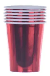 kubki-papierowe-amarantowe-250ml-6-szt-urodziny-czerwone-metaliczne