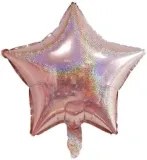 balon-foliowy-gwiazda-rose-gold-holograficzna-45cm-wypelnienie-powietrze-lub-hel