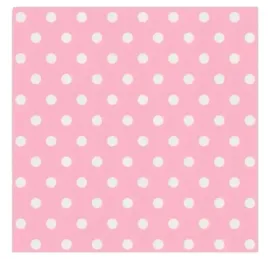 papierowe-serwetki-girl-rozowe-kropeczki-urodziny-roczek-groszki-chrzest