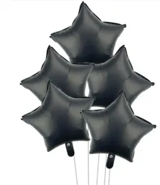 balony-foliowe-gwiazdy-gwiazdki-czarne-matowe-na-hel-urodziny-45-cm-5-szt
