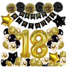 zestaw-balony-osiemnastka-zlote-na-hel-18-urodziny-balonow-baner-gwiazdy