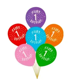 balony-mix-kolorowe-pierwsze-urodziny-6szt-cyfra-1