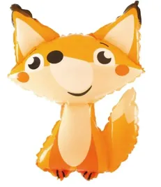 balon-foliowy-lisek-zwierzeta-urodziny-63cm-roczek